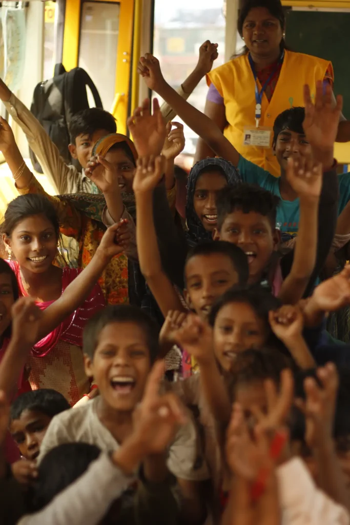 Impact of our NGO for underprivileged children in Mumbai since 1989, helping students on pavements and construction sites